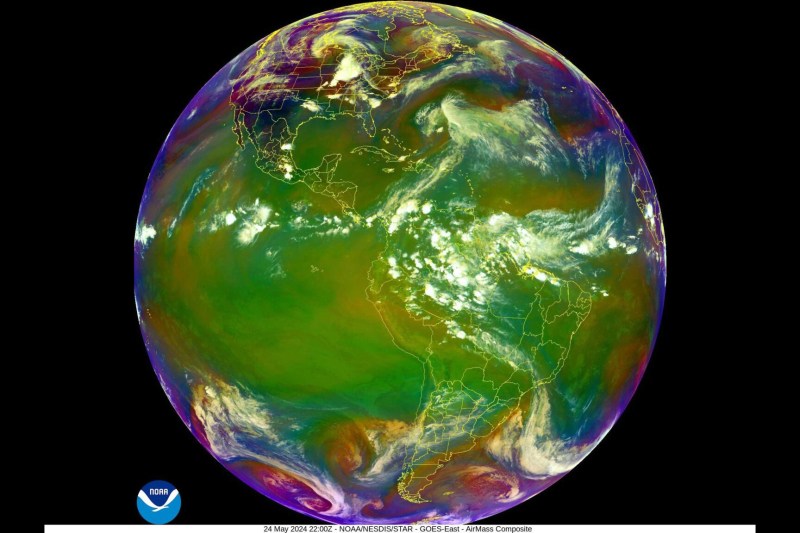 NOAA Airmass Composite