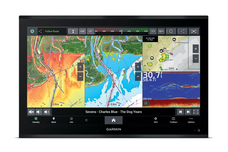 YTG0324_Electronics_2 Garmin GPSMap 9000 series multifunction display