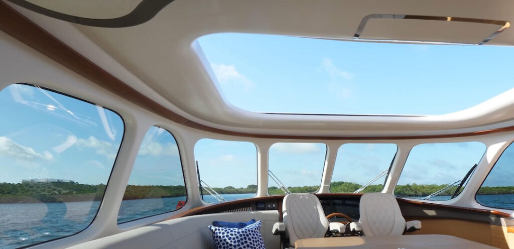 Zeelander 55 hel seating