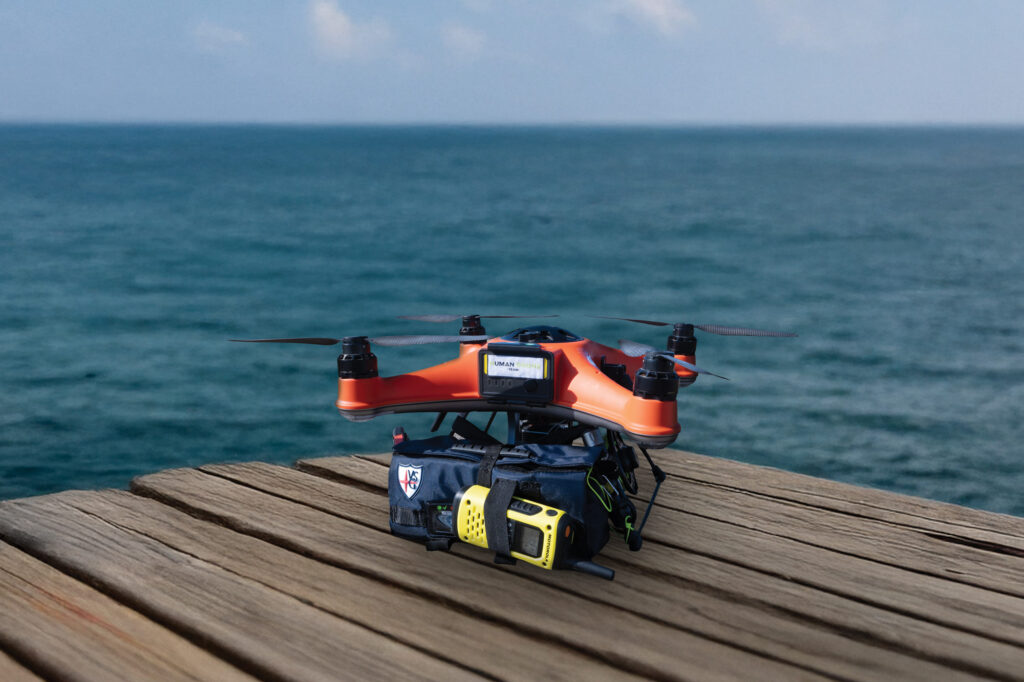 Veleria San Giorgio’s Drone Rescue System