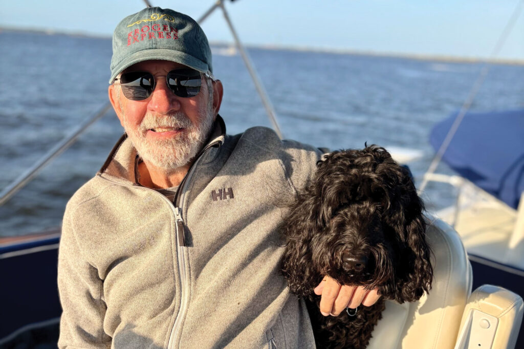Revington and his dog
