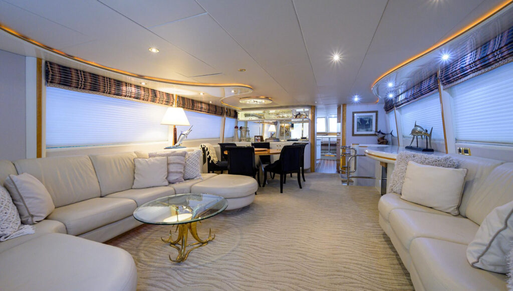 Lazzara 80 Skybridge Lost Texan