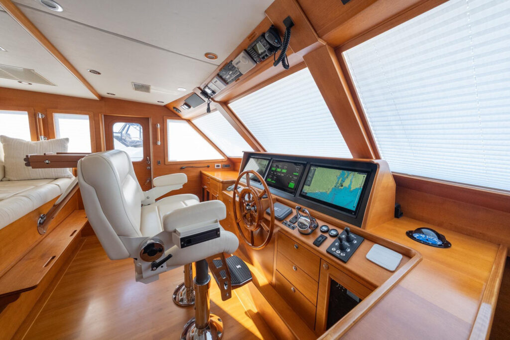 Grand Banks 72 Aleutian Raised Pilothouse Dash