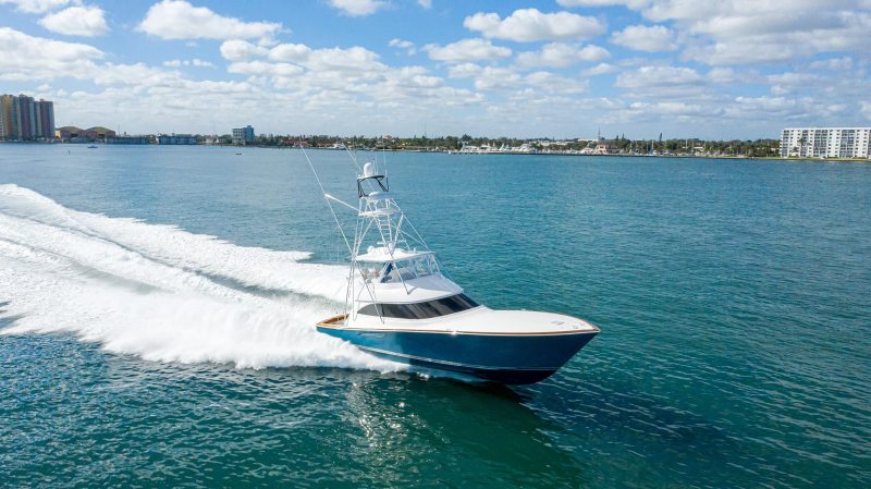 Fishing yacht