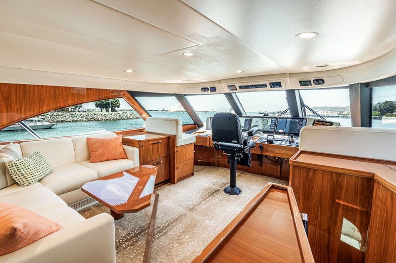 Viking 80 Skybridge Party of Five