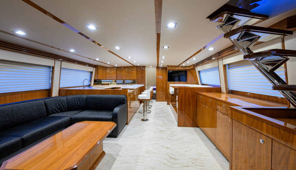Viking 80 Skybridge Mercedes
