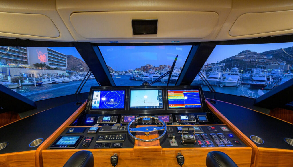 Viking 80 Skybridge Mercedes