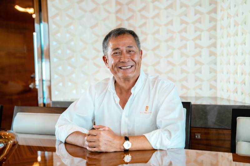 CL Yachts director Martin Lo