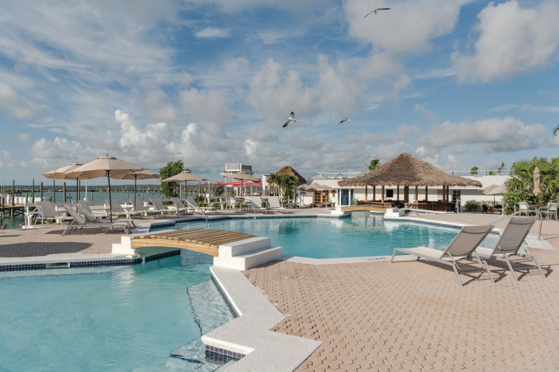 Resort swimming pool
