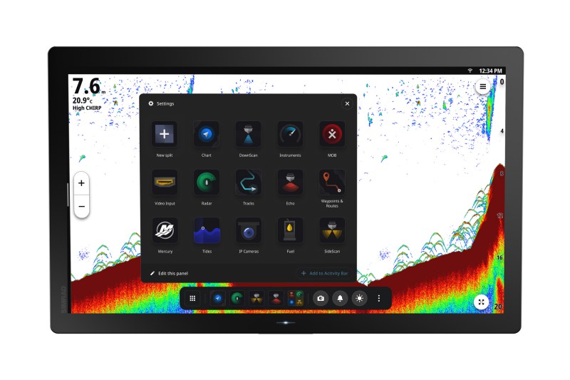 Simrad NSO 4 multifunction display