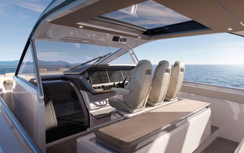 Princess C48 Open helm