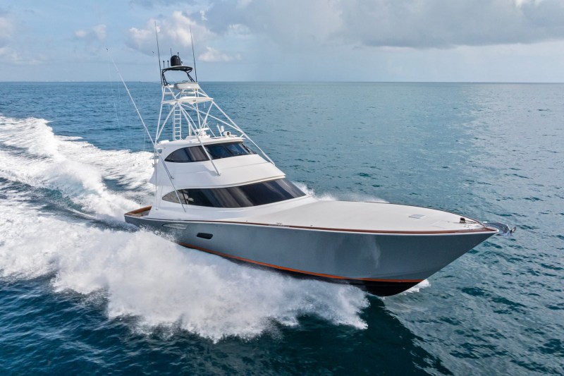 Viking 80 Enclosed Bridge Frigate