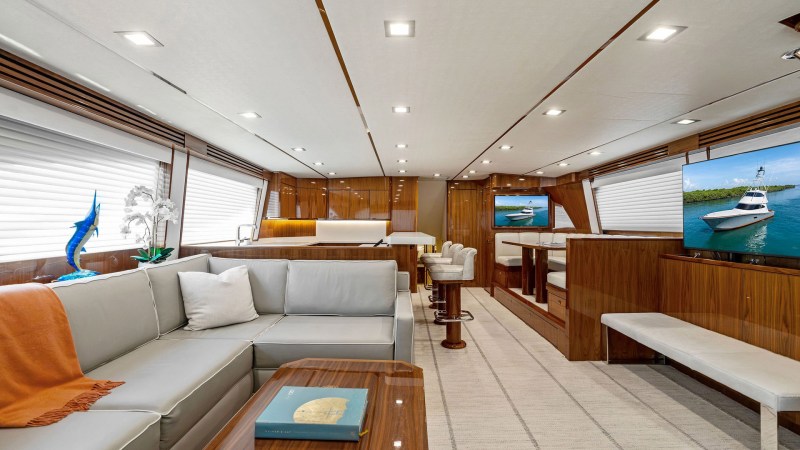 Viking 80 Enclosed Bridge Frigate