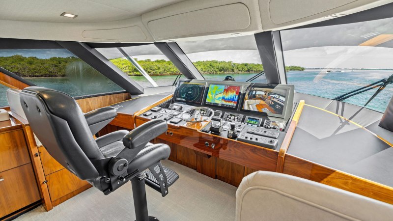 Viking 80 Enclosed Bridge Frigate